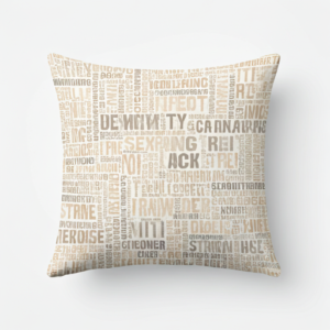 Personalized Family Pillow